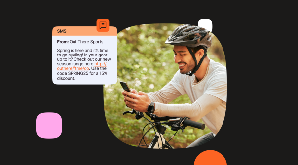 Header image for a blog about SMS campaign best practices