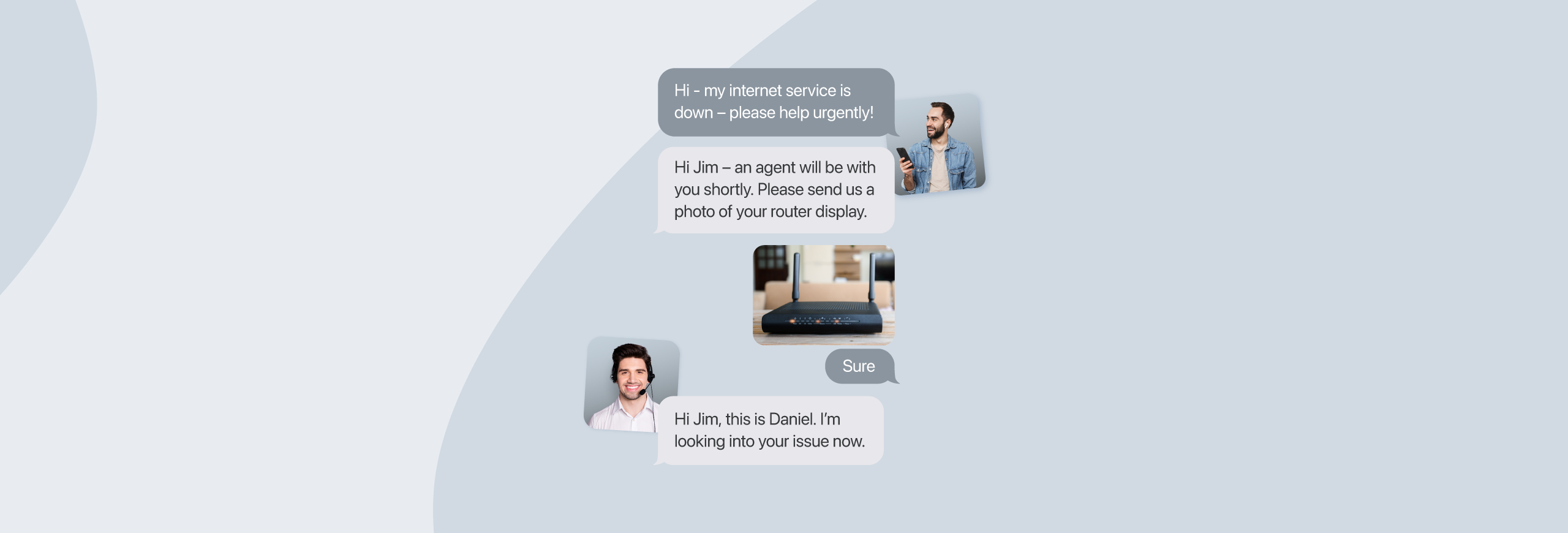 Apple Messages for Business Header