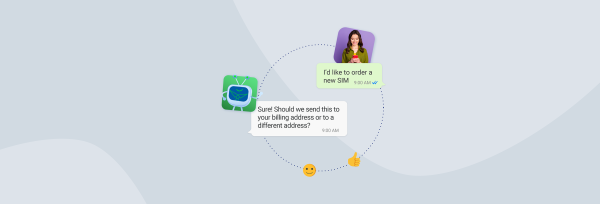 Chatbot customer journey for Telcos