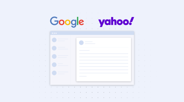 Google and Yahoo email updates
