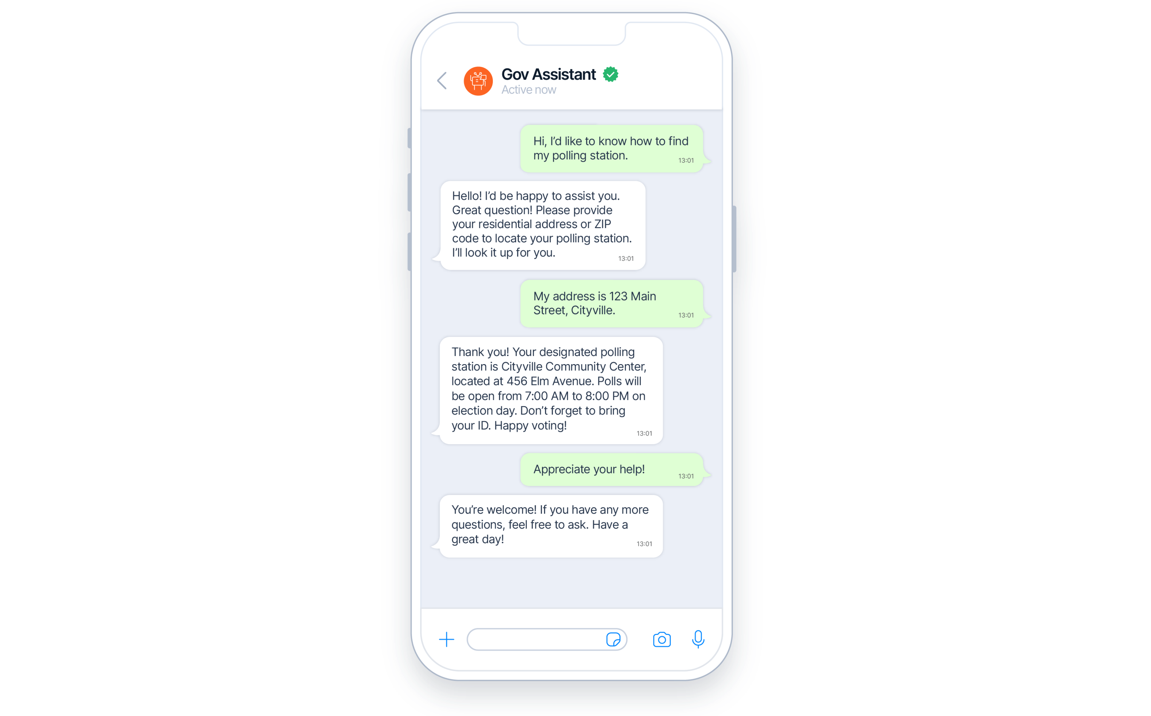 government chatbot chatbot in government