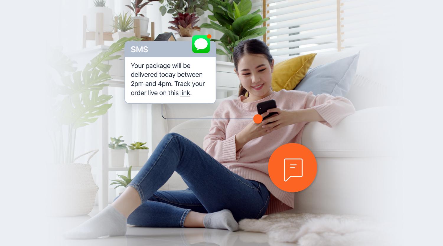 what are SMS notifications header image