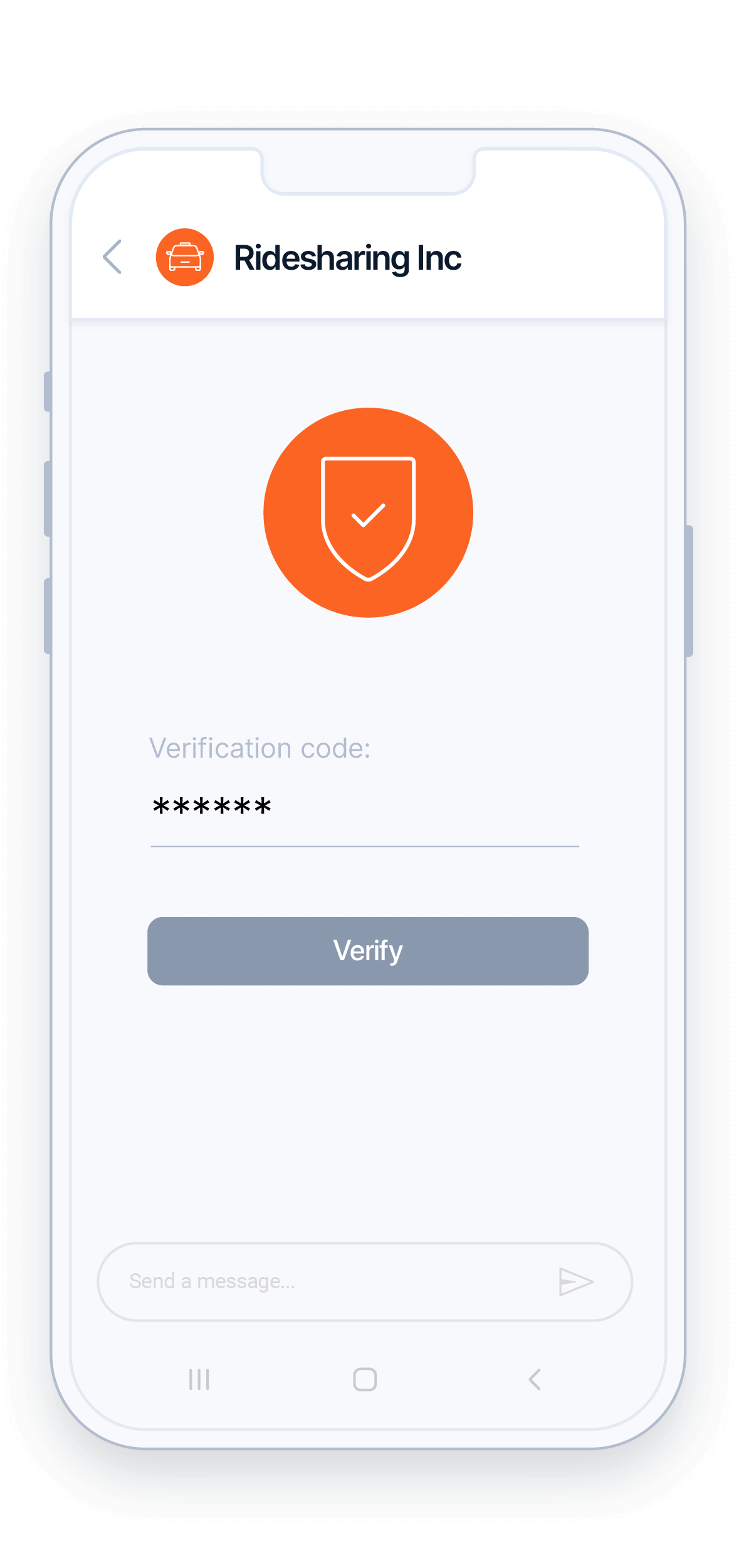 2FA input your code