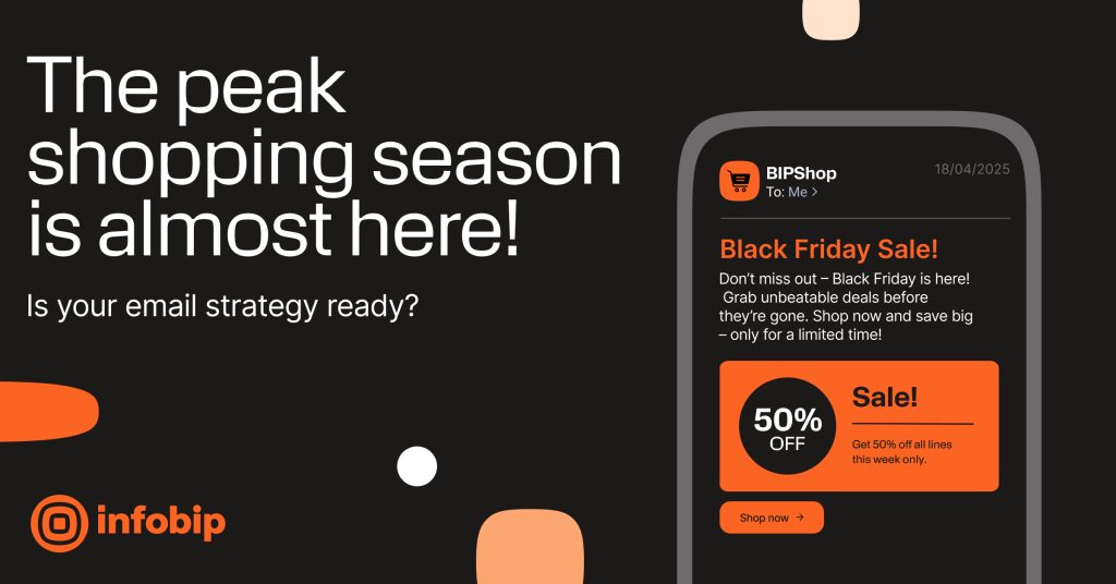Email delivery strategy for Black Friday & shopping season