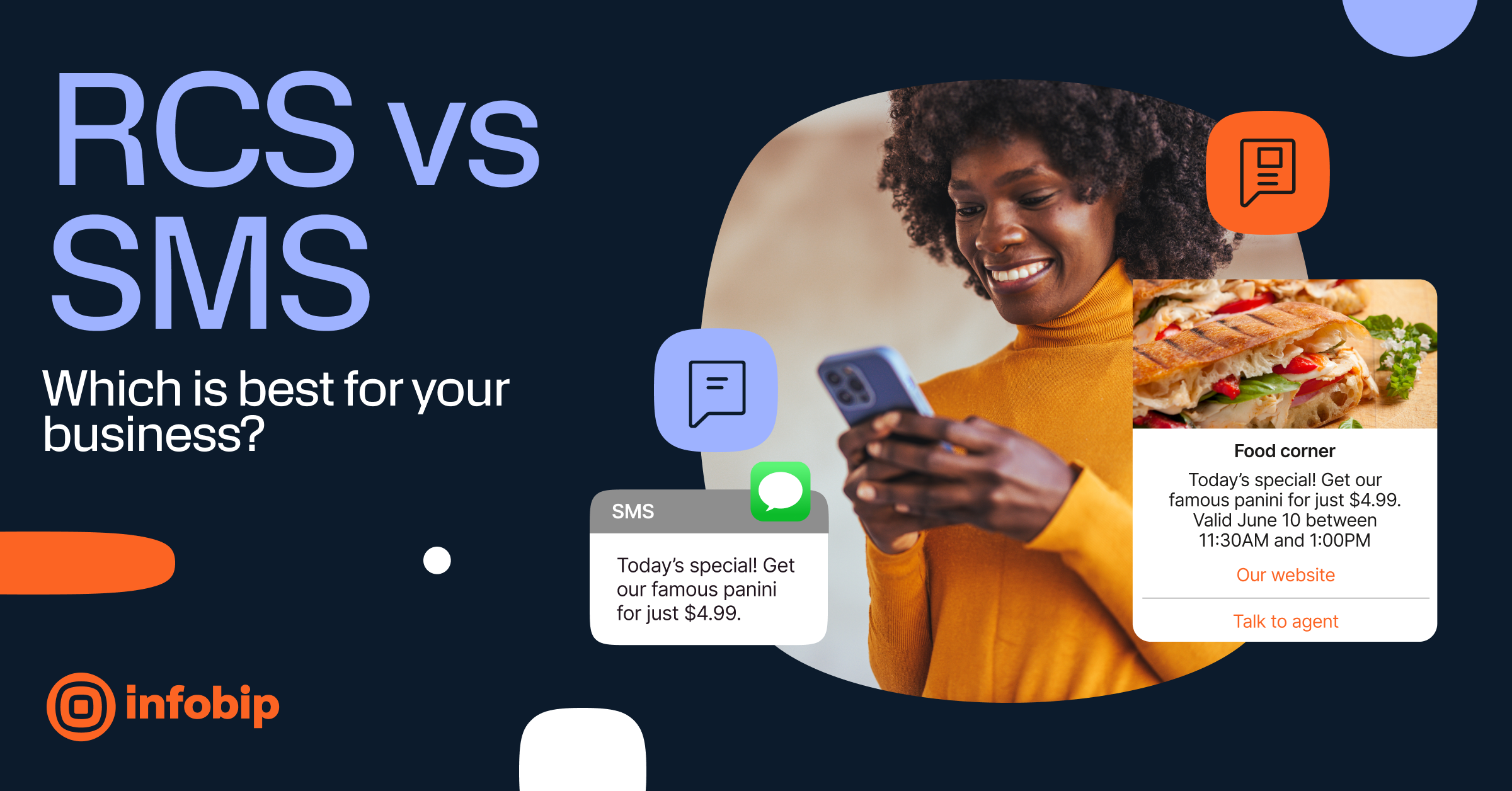 RCS vs SMS Which is best for your business? Infobip