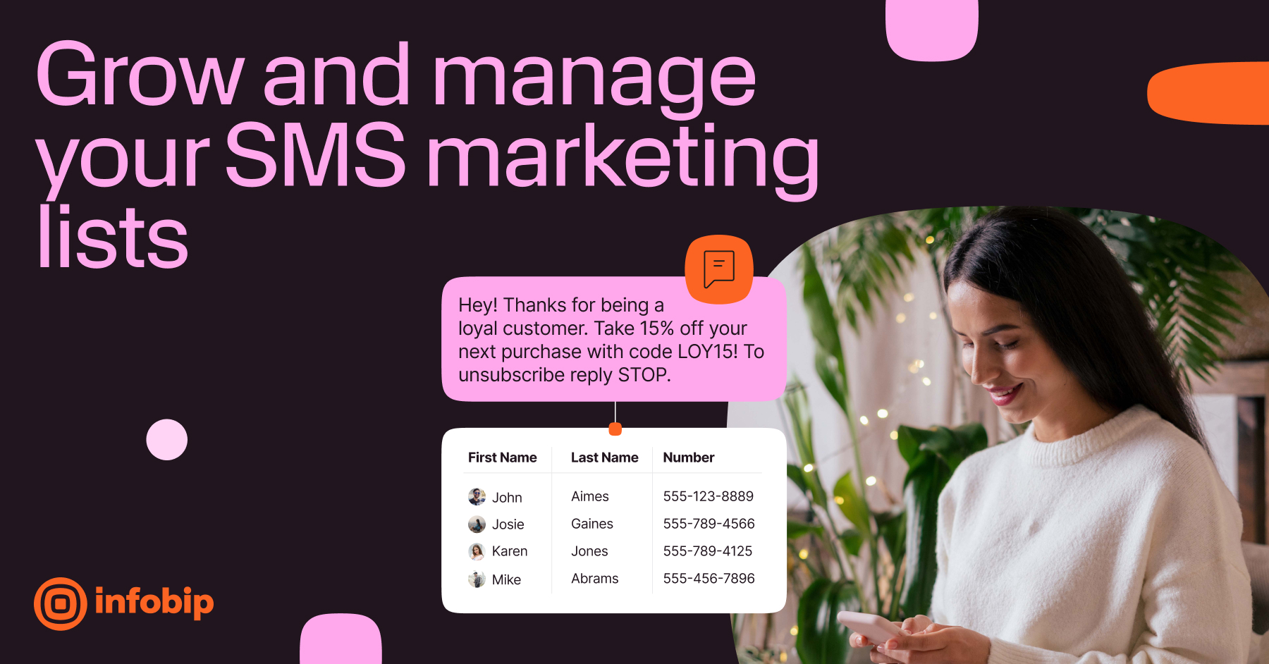 SMS marketing lists: How to build and manage contacts - Infobip