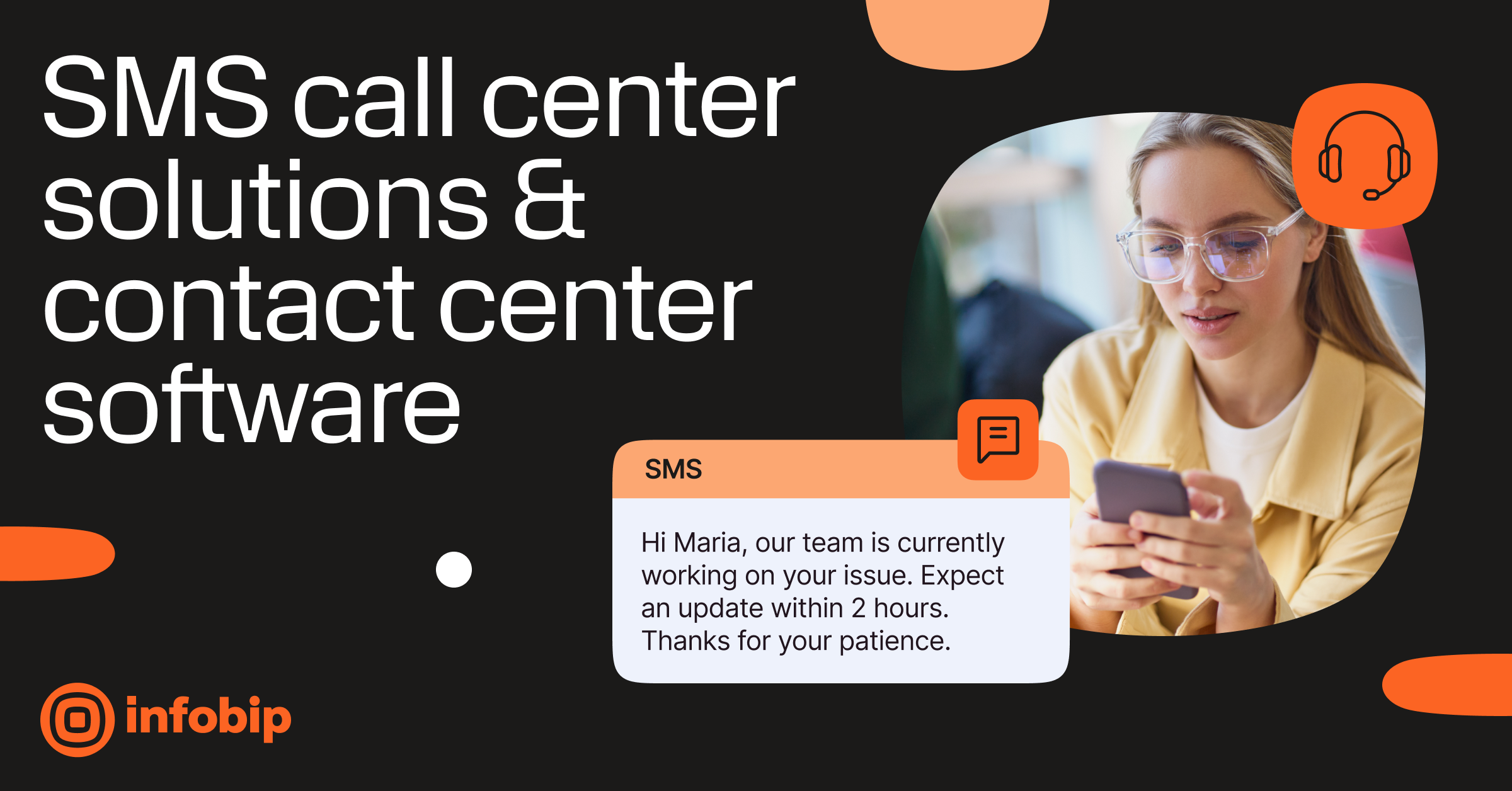 SMS for contact & call centers - Infobip