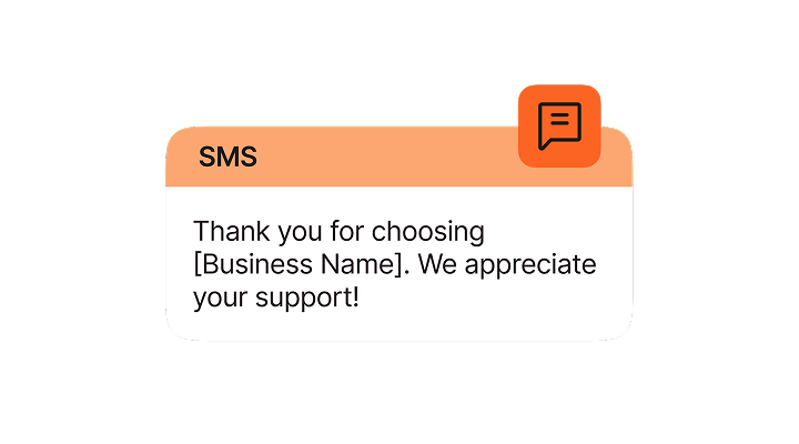 Thank you for choosing [Business Name]. We appreciate your support!
