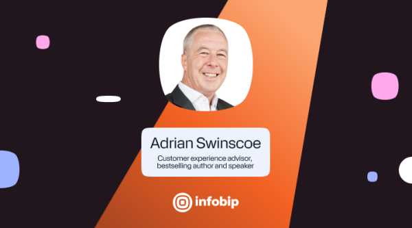 Adrian Swinscoe featured in Infobip's 'In the Spotlight' series discussing why people still matter in the age of AI, focusing on human impact in customer experience.