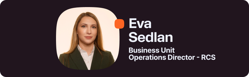 Career story header on Eva Sedlan