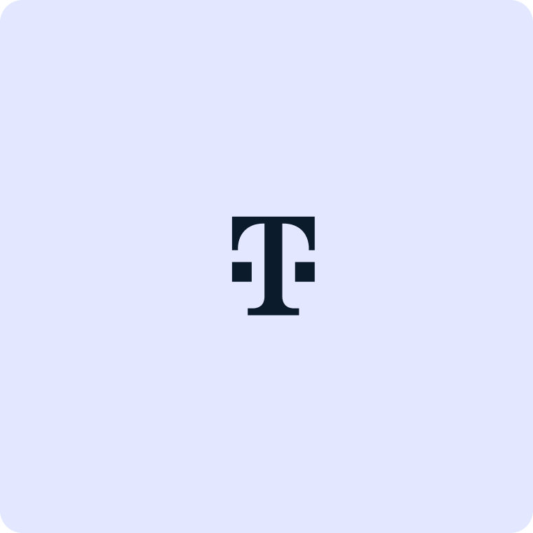 Deutsche Telekom T logo, mobile network partner