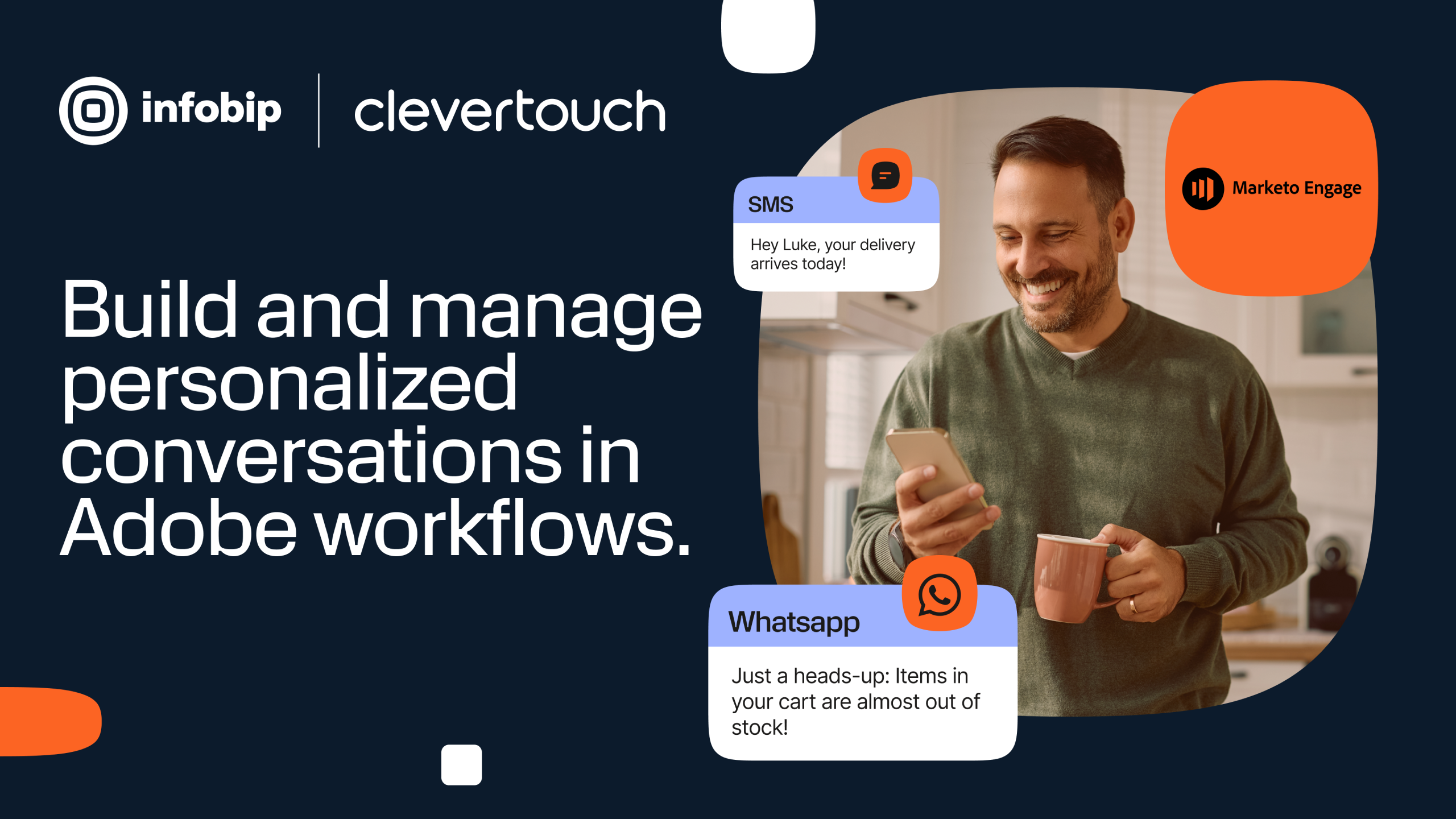 Build and manage personalized conversations in Adobe workflows